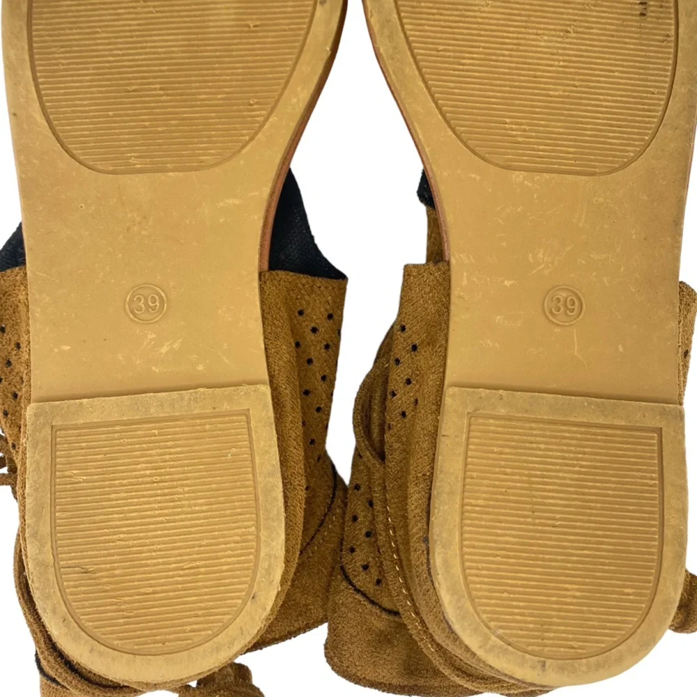Bohemian Tassel Sandals; 39/ 8 - Picture 9 of 11